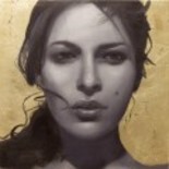 Картина под названием "WOMAN" - Sandrk, Подлинное произведение искусства, Масло