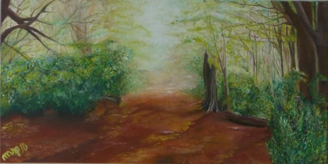 绘画 标题为“Forest” 由María Martha Santini Palma, 原创艺术品