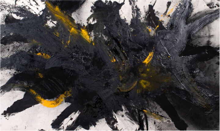 Pintura titulada "Untitled (Exhaust t…" por Sarah Dupré, Obra de arte original, Oleo