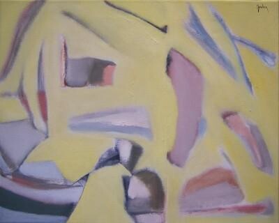 Картина под названием "Peckish" - Scott Spencer, Подлинное произведение искусства, Масло Установлен на Деревянная рама для н…