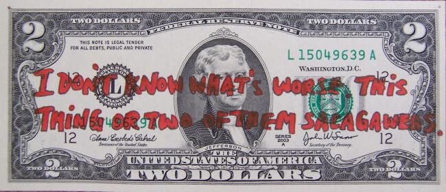 money bill drawing