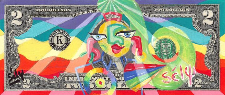 Pintura titulada "Rainbow fever" por Sely, Obra de arte original, Acrílico