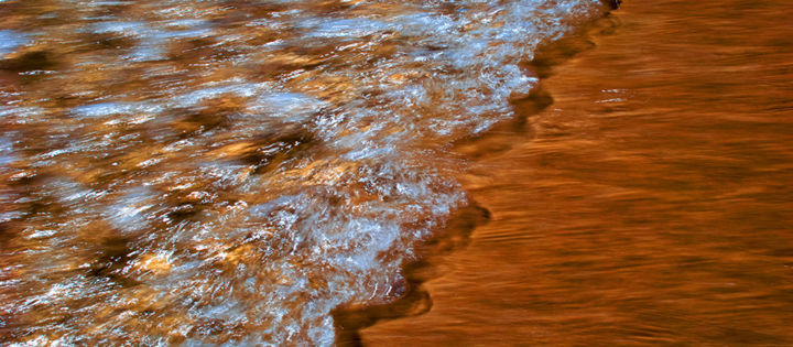 Fotografía titulada "Seawater of Morocco…" por Sergio Petrelli, Obra de arte original, Fotografía digital