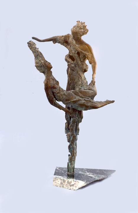 Sculpture titled "In the world of the…" by Serhii Brylov, Original Artwork, Bronze