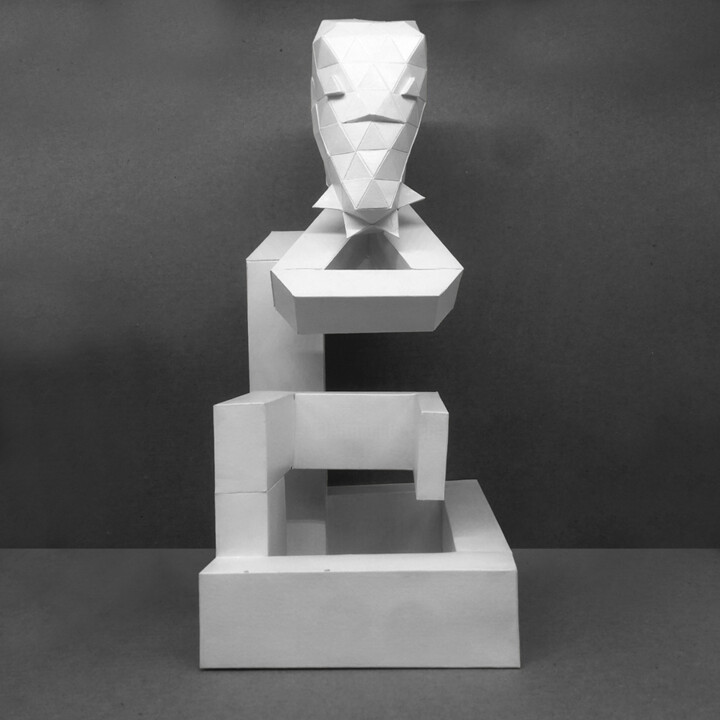 Skulptur,  10,2x4,7 in 