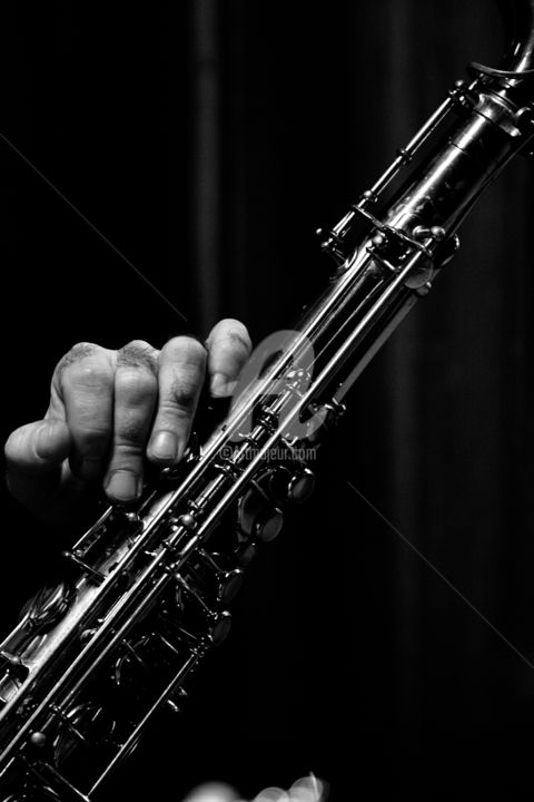 Photography titled "Saxophone-7" by Sharlie Evans, Original Artwork, Digital Photography