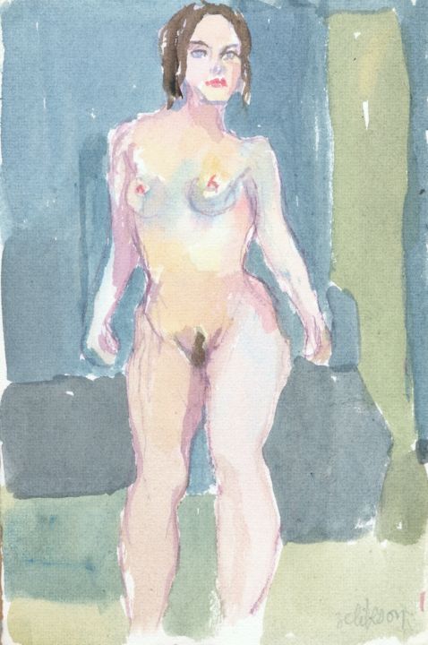 Femme Nue Debout