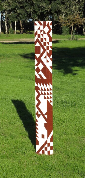 Sculpture titled "totem" by Shub, Original Artwork