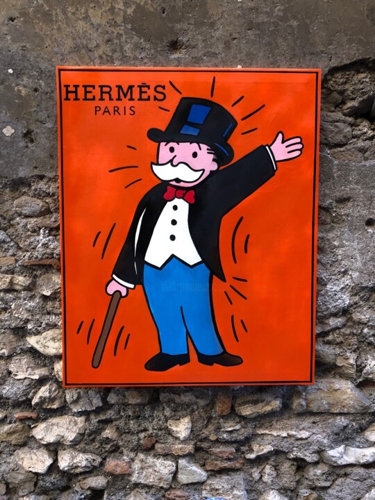 Hermes X Alec Monopoly Unique Framed Prints