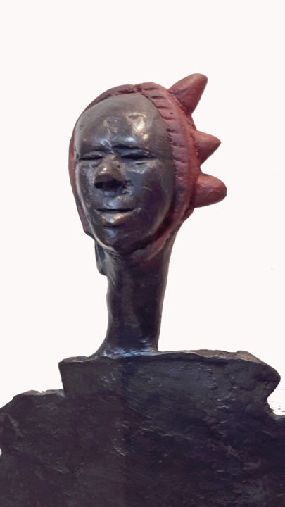 Rzeźba zatytułowany „Sans titre 3” autorstwa Sinkié., Oryginalna praca, Brąz