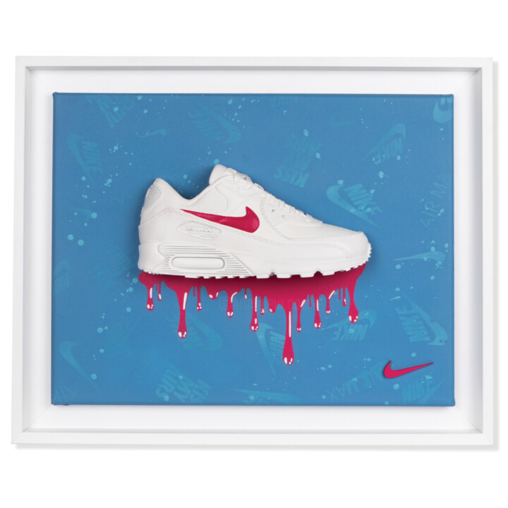 Sculpture intitulée "Airmax ODYSSEY" par Ske, Œuvre d'art originale, Acrylique Monté sur Châssis en bois