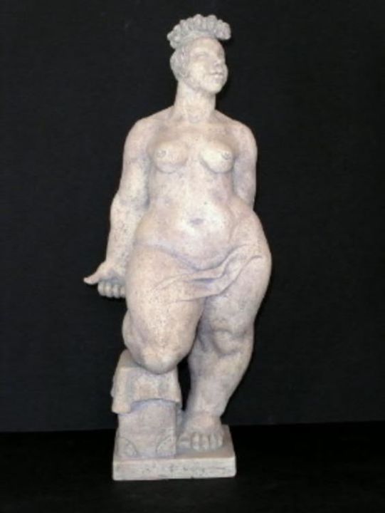 Sculpture titled "Hitch Hiker" by Natalia Shapira, Original Artwork