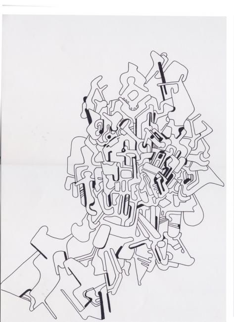 Drawing titled "it appears to be a…" by Aleksander Sprohgis, Original Artwork