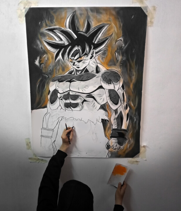 Dragon Ball Z  Dragon ball artwork, Dragon ball art, Goku drawing
