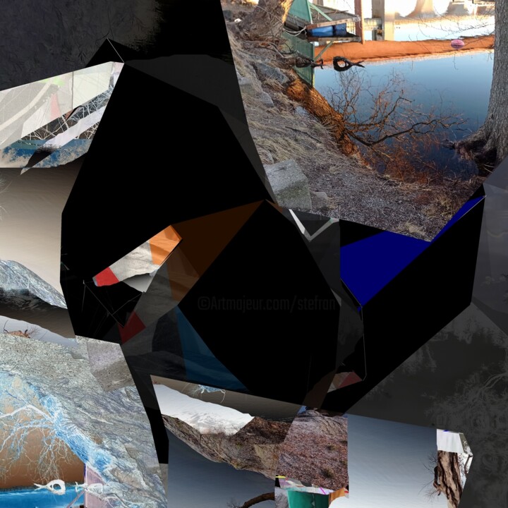 Digital Arts με τίτλο "Untitled 2024-05-20" από Stefan Fransson, Αυθεντικά έργα τέχνης, 2D ψηφιακή εργασία