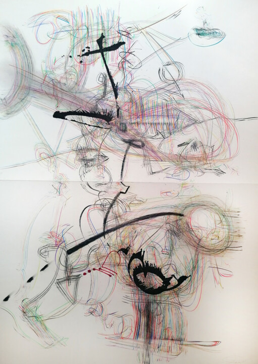 絵画,  55.1x39.4 in 