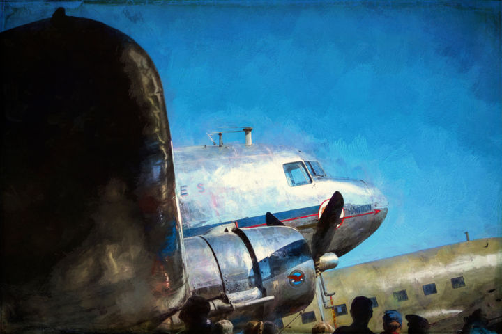 Photography titled "Douglas DC3" by Stuart Row, Original Artwork, Digital Photography