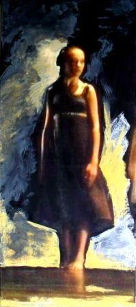 Painting titled "Giovane essenza 1" by Susanna De Paolis, Original Artwork