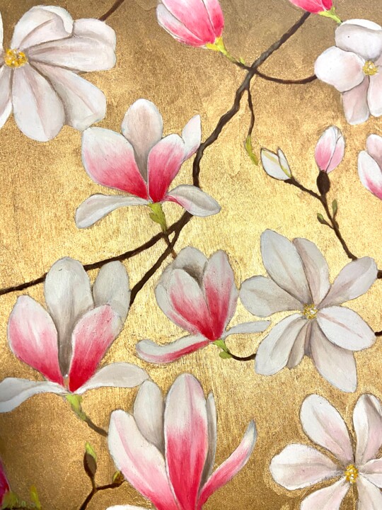 Magnolia#2, Pintura por Syncope Mars | Artmajeur