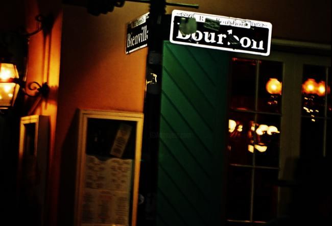 Photography titled "Bourbon St, Street…" by Tanya Duckworth, Original Artwork