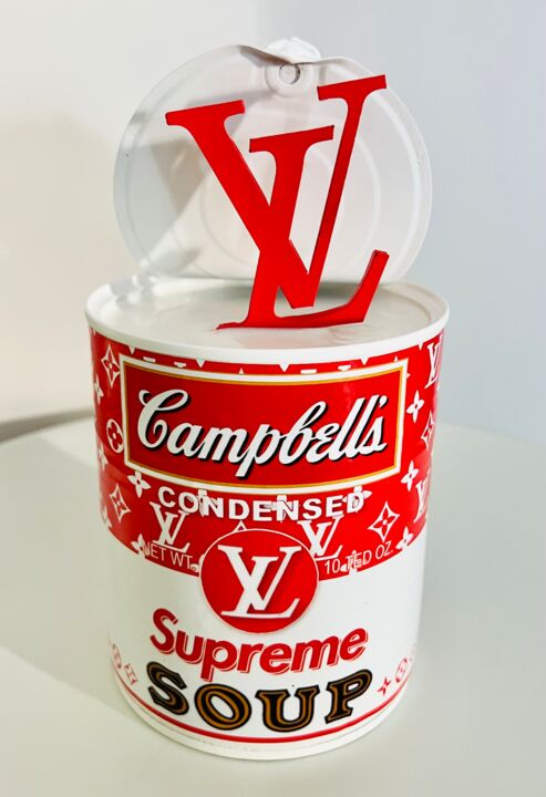 "Suprême Spup" başlıklı Heykel Ted Pop Art tarafından, Orijinal sanat, Paslanmaz Çelik