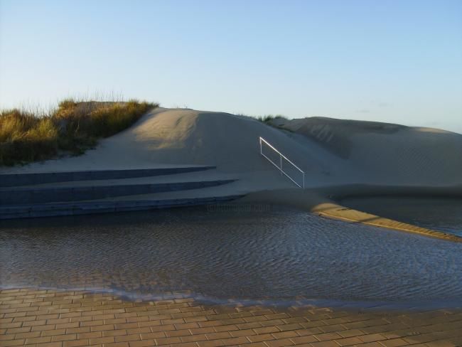 Escultura intitulada "Dune handrail" por Jan Theuninck, Obras de arte originais