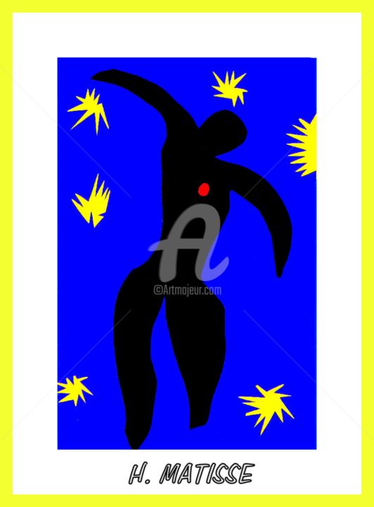Onwijs Icare. Affiches par Henri Matisse. Schilderij door Tito Villa PE-38
