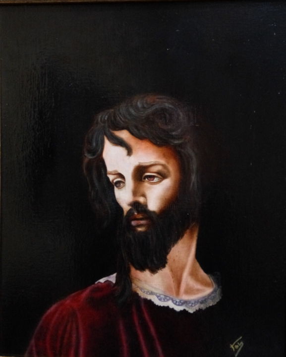 San Judas, Painting by Toli