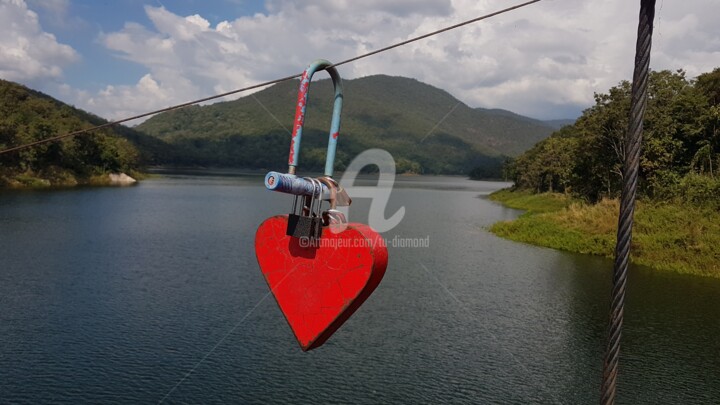 Fotografía titulada "Heart of nature" por Tu Diamond, Obra de arte original, Fotografía no manipulada