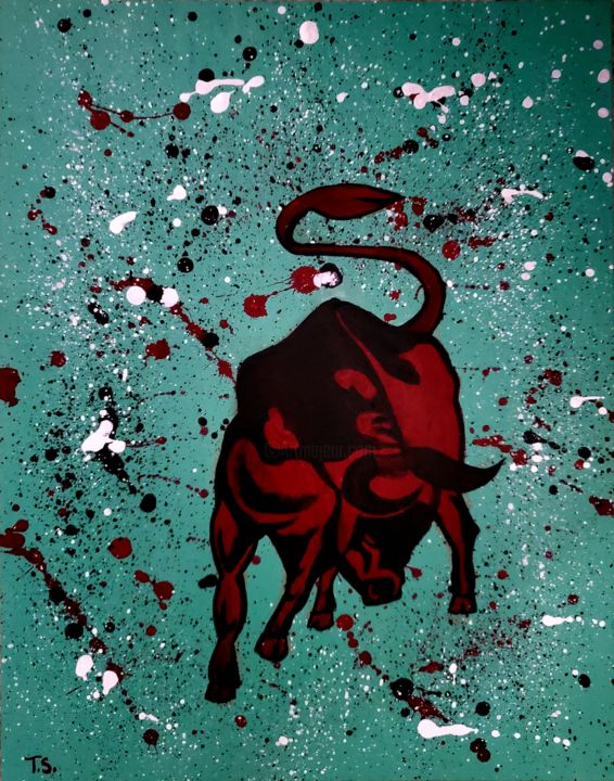 raging bull drawings