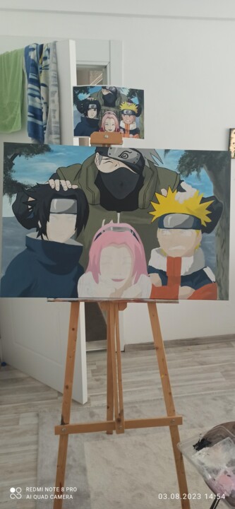 Naruto Uzumaki De Naruto, Desenho por Elvire Lana