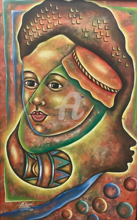 Painting titled "Somos Musica" by Unknown Artist, Original Artwork, Oil