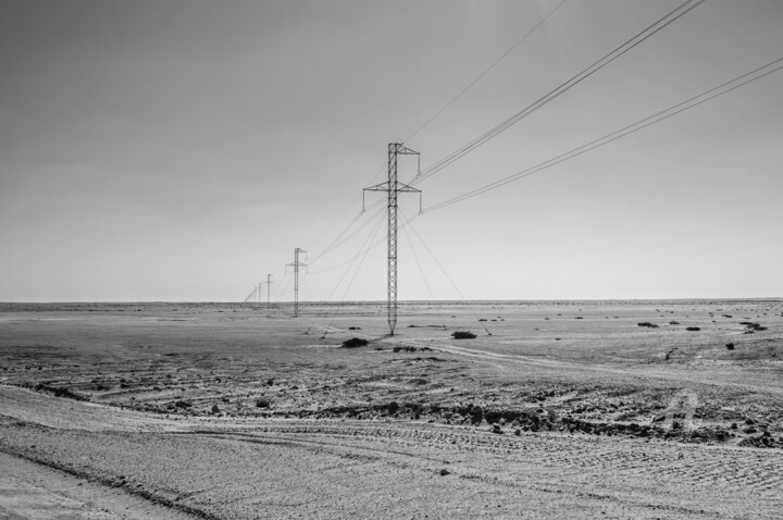 Fotografia intitolato "Namib Desert-1225-SW" da Uwe Bauch, Opera d'arte originale, Fotografia digitale