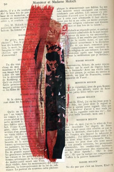 Peinture intitulée "Page 50" par Laurence Vareillaud, Œuvre d'art originale