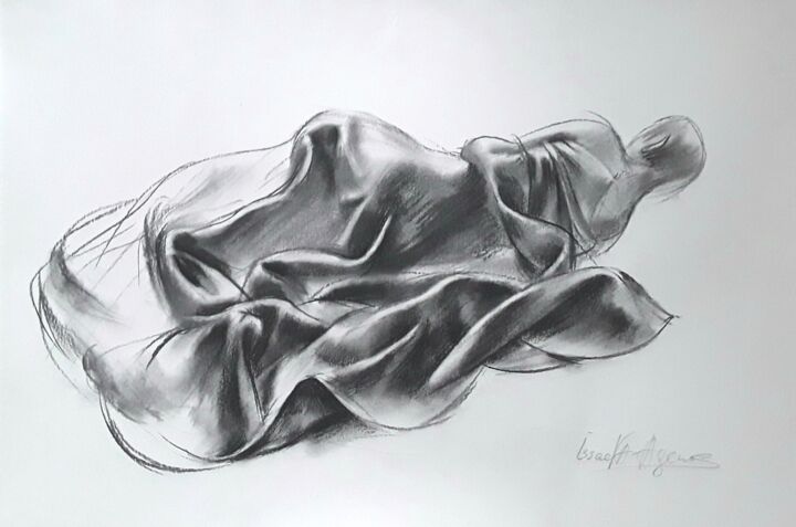 Drawing titled "Contemporary artist…" by Veronika Issaeva-Agenos, Original Artwork, Pencil