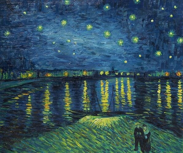 Ζωγραφική με τίτλο "VINCENT VAN GOGH -…" από Vincent Van Gogh, Αυθεντικά έργα τέχνης, Λάδι