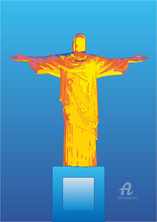 Grafika cyfrowa / sztuka generowana cyfrowo zatytułowany „Rio 2016 Olympic Un…” autorstwa Vinci Art, Oryginalna praca, 2D pr…