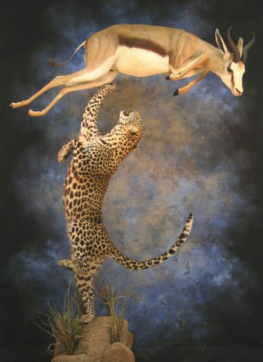 「Tiger Hunting」というタイトルの絵画 Vishal Gurjarによって, オリジナルのアートワーク, アクリル