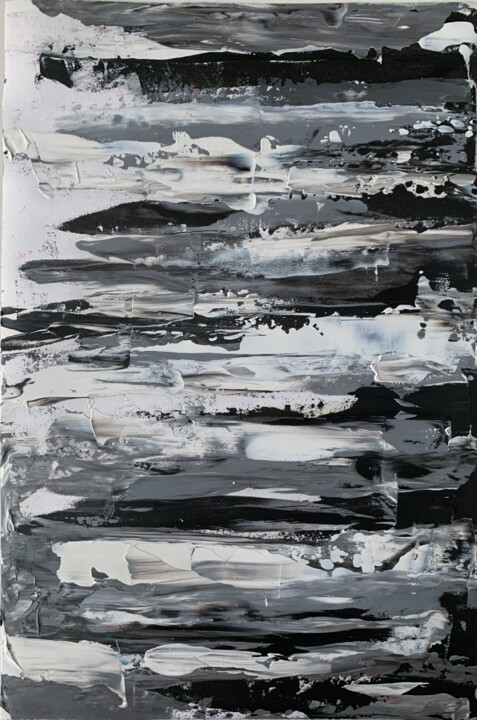 Peinture intitulée "Abstract painting 4…" par Vita Schagen, Œuvre d'art originale, Huile