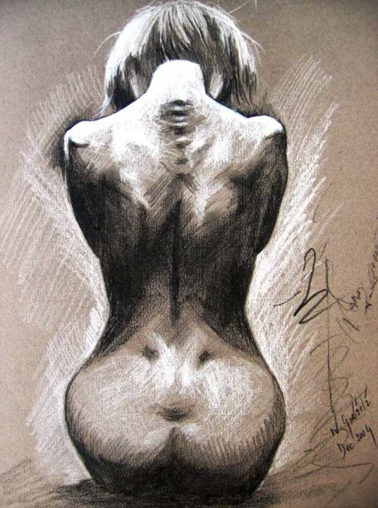 Drawing titled "jamestown-2004-029.…" by Wiliamnail, Original Artwork, Charcoal