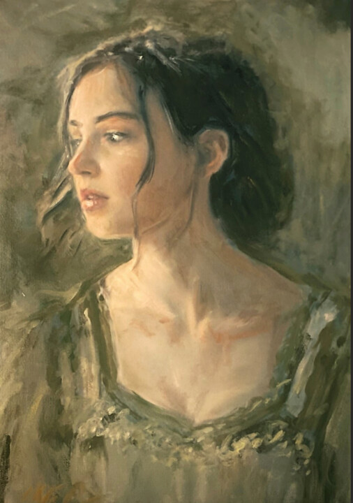 Painting titled "‘Natural Light’" by William Oxer F.R.S.A., Original Artwork, Oil