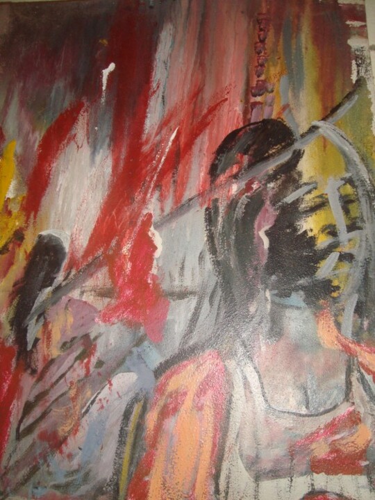 绘画 标题为“Appocalypse” 由Windwaoga Alexandre Ouedraogo, 原创艺术品, 油