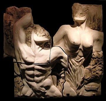 Sculptuur getiteld "Roman Sculpture" door Mayta Pasa & Alvaro Berti Wall Sculptures, Origineel Kunstwerk
