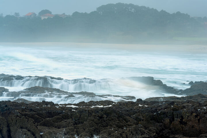 Photography titled "coastal landscape w…" by Xan Gasalla González-Redondo, Original Artwork, Non Manipulated Photography