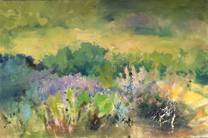 Pintura titulada "Flowers of Summer S…" por Yulya Baraeva, Obra de arte original, Oleo