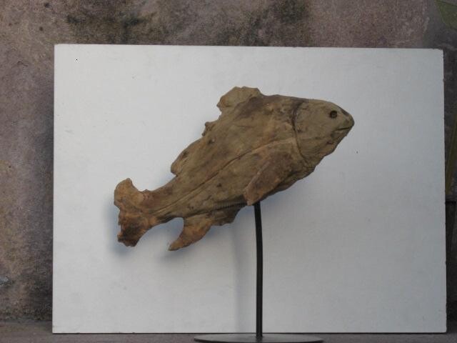 雕塑 标题为“poisson” 由Yvon Collas, 原创艺术品
