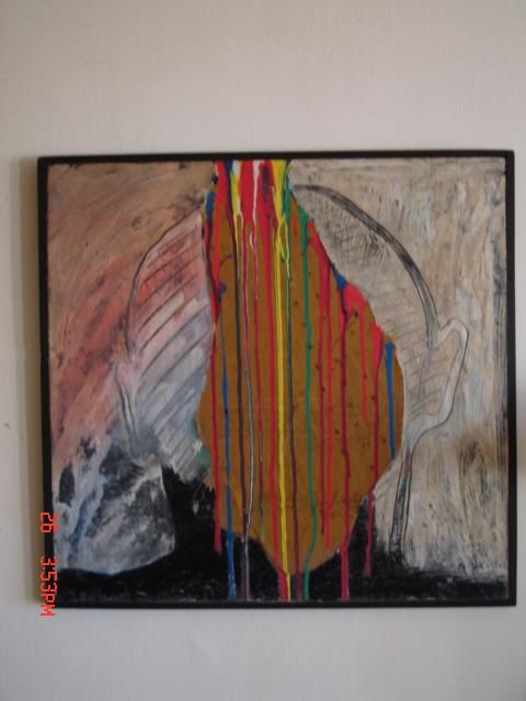 Pintura titulada "Accident" por Zahti, Obra de arte original