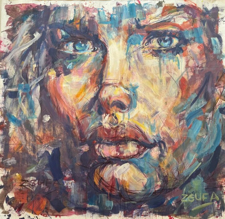 Schilderij,  61,4x63 in 