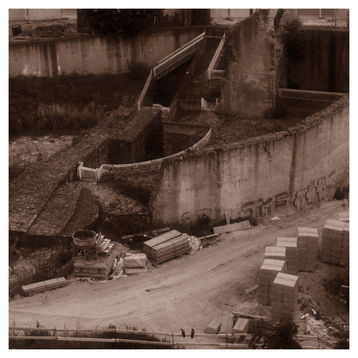 Photography titled "Excavation Site" by Zheka Khalétsky, Original Artwork, Non Manipulated Photography