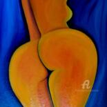 Painting titled "Un instant de volup…" by Alain Boissel, Original Artwork, Oil